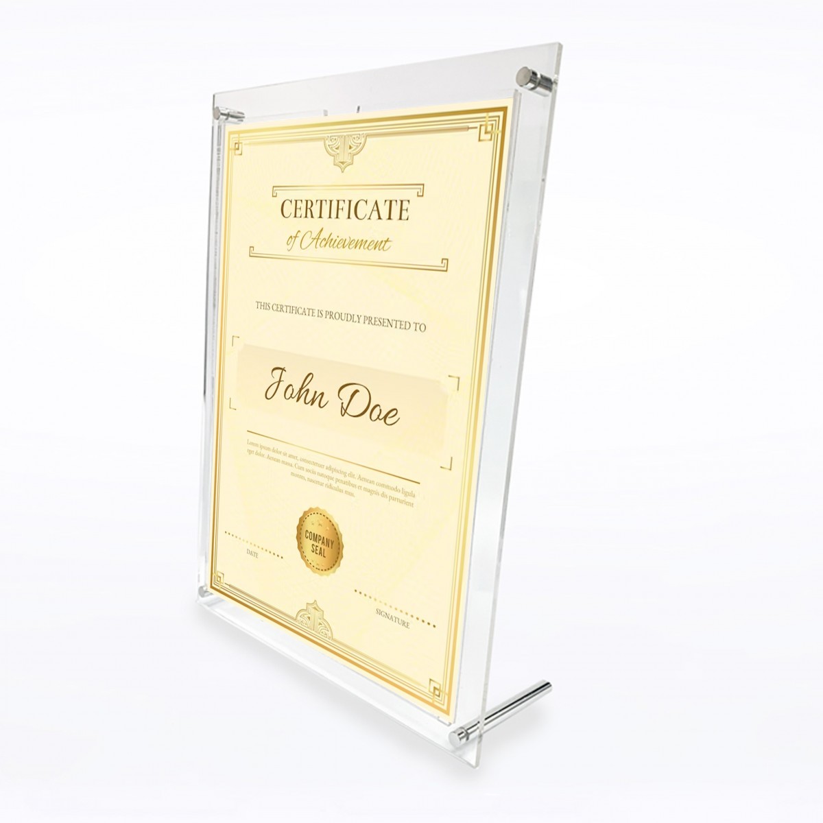 Acrylic Pocket Frame